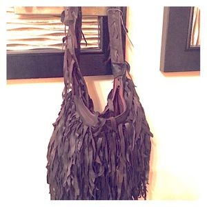 Italian Fringed Leather